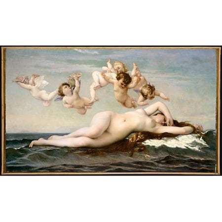 Public Domain Images MET435831 The Birth Of Venus Poster Print By Alexandre Cabanel; French Montpellier 1823 1889 Paris; 18 X 24